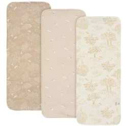 Just Born Burp Cloths - 3 Pack