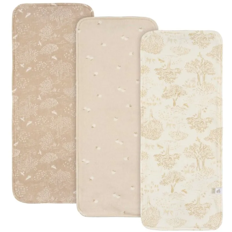 Just Born Burp Cloths - 3 Pack