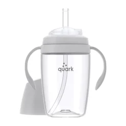 Quark Baby BuubiBottle Sippy Cup Grey - 8oz