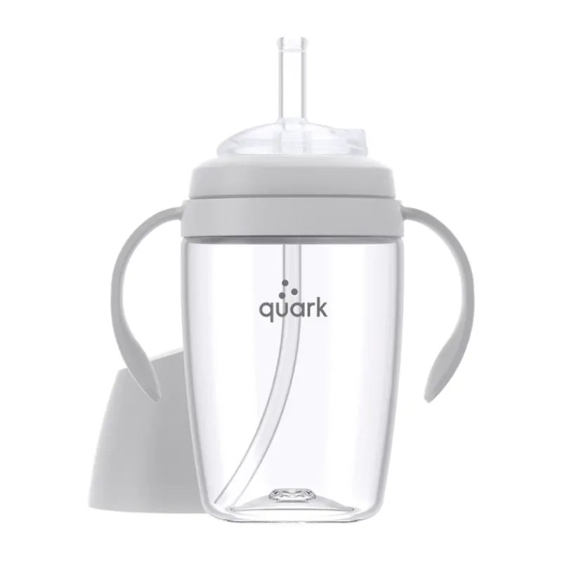 Quark Baby BuubiBottle Sippy Cup Grey - 8oz