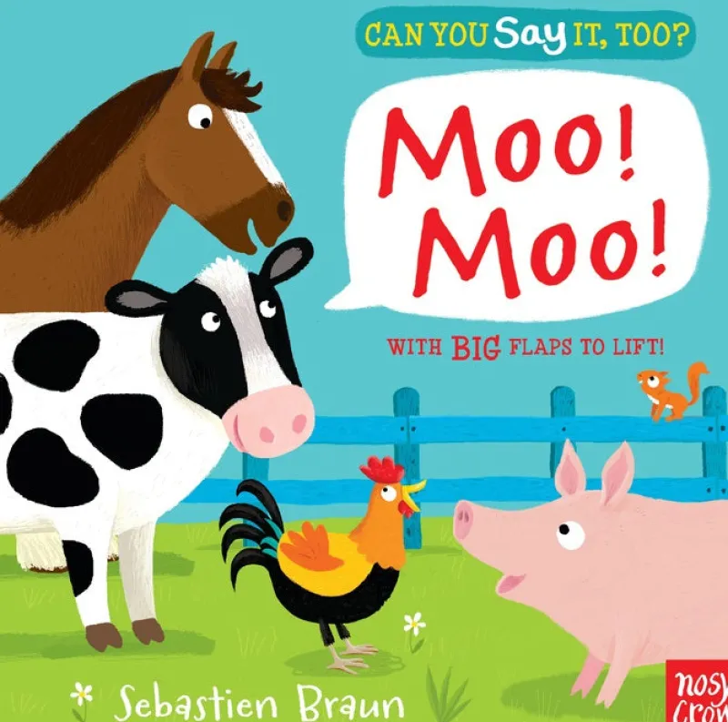 Penguin Random House Can You Say It Too? Series Board Book