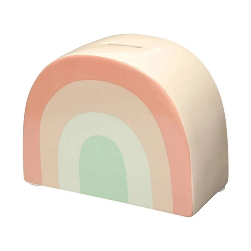 Pearhead Ceramic Rainbow Bank