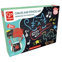 Hape Chalk and Stencil Art
