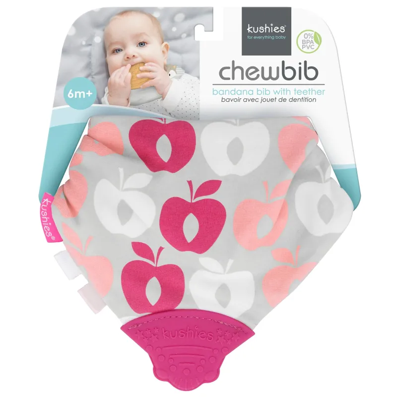 Kushies Chewbib Drool Bib