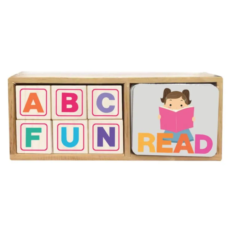 Begin Again Chicka Chicka Boom Boom - ABC Spelling Blocks