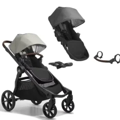 Baby Jogger City Select 2 Eco Stroller + Second Seat Bundle