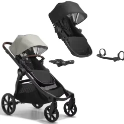 Baby Jogger City Select 2 Eco Stroller + Second Seat Bundle