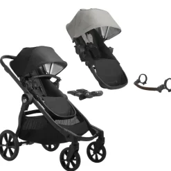 Baby Jogger City Select 2 Eco Stroller + Second Seat Bundle