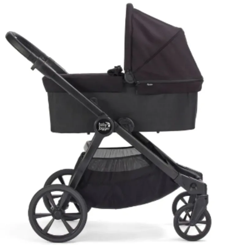 Baby Jogger City Select2 Eco Collection Deluxe Pram (Bassinet) - Lunar Black