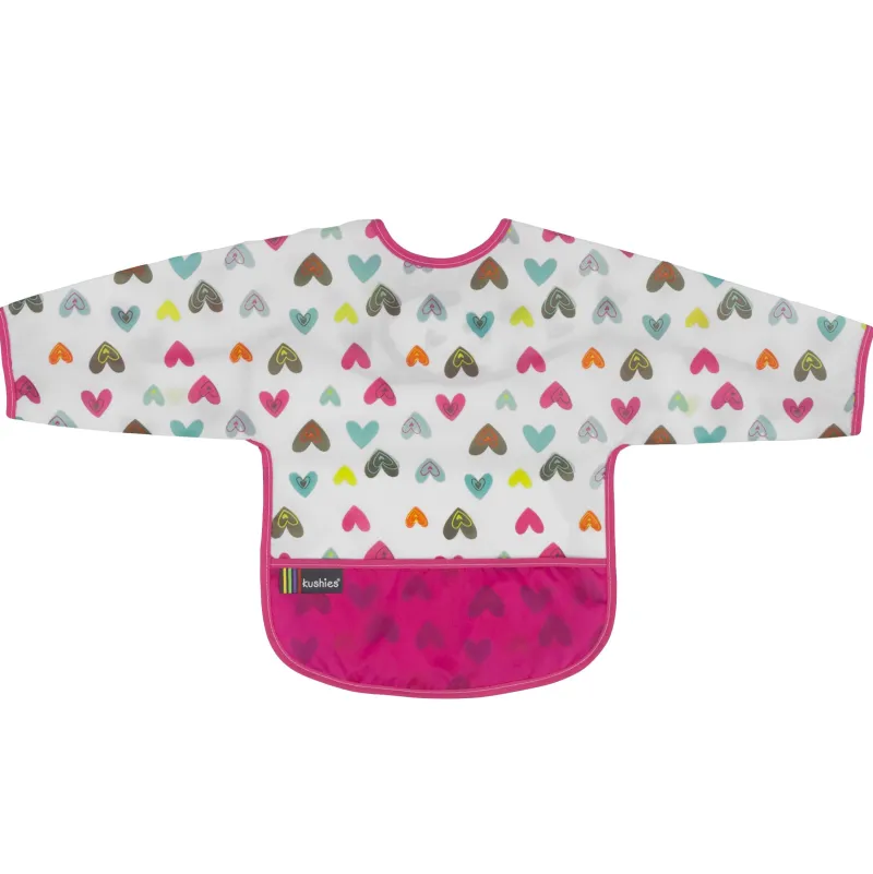 Kushies Clean Bib with Sleeves