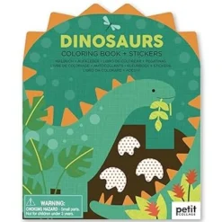 Petit Collage Coloring Book With Stickers