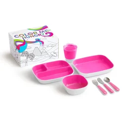 Munchkin Colour Me Hungry Toddler Dining Sets