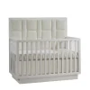 Natart Juvenile Como 5-in-1 Convertible Crib with Upholstered Panel