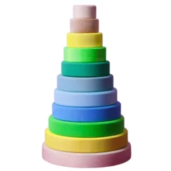 Grimm's Conical Tower - Stacking Toys