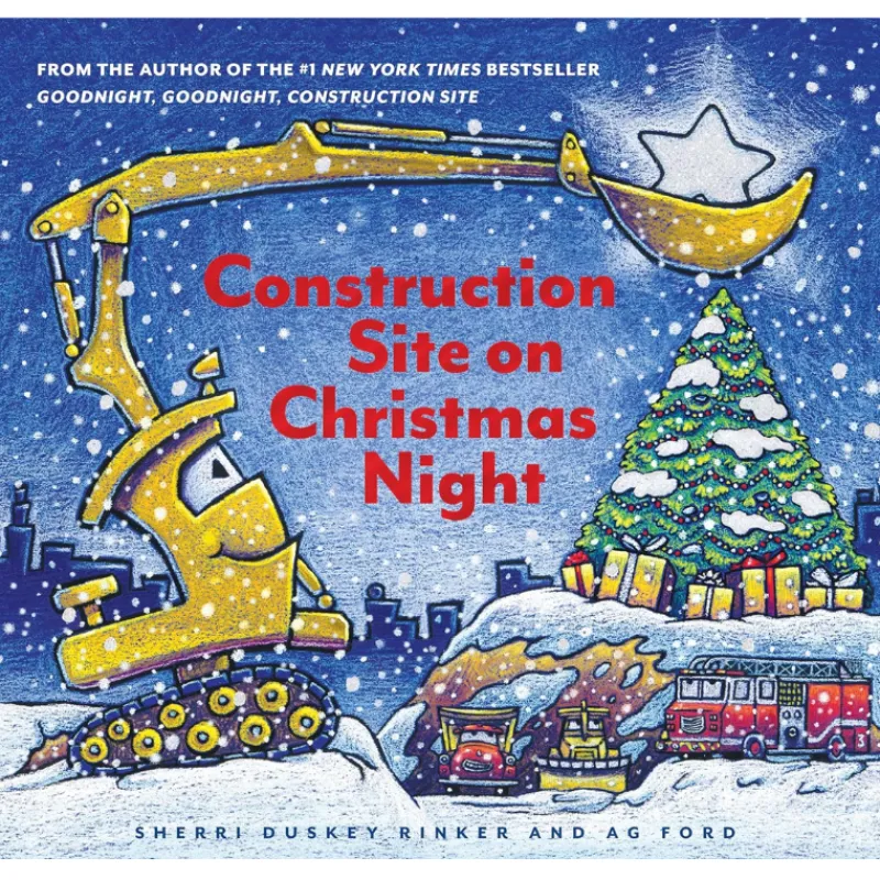 Raincoast Books Construction Site on Christmas Night