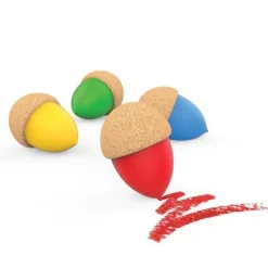 Elou Cork Cork Crayons - 4 Pack