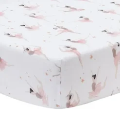 Lambs & Ivy Cotton Fitted Crib Sheet