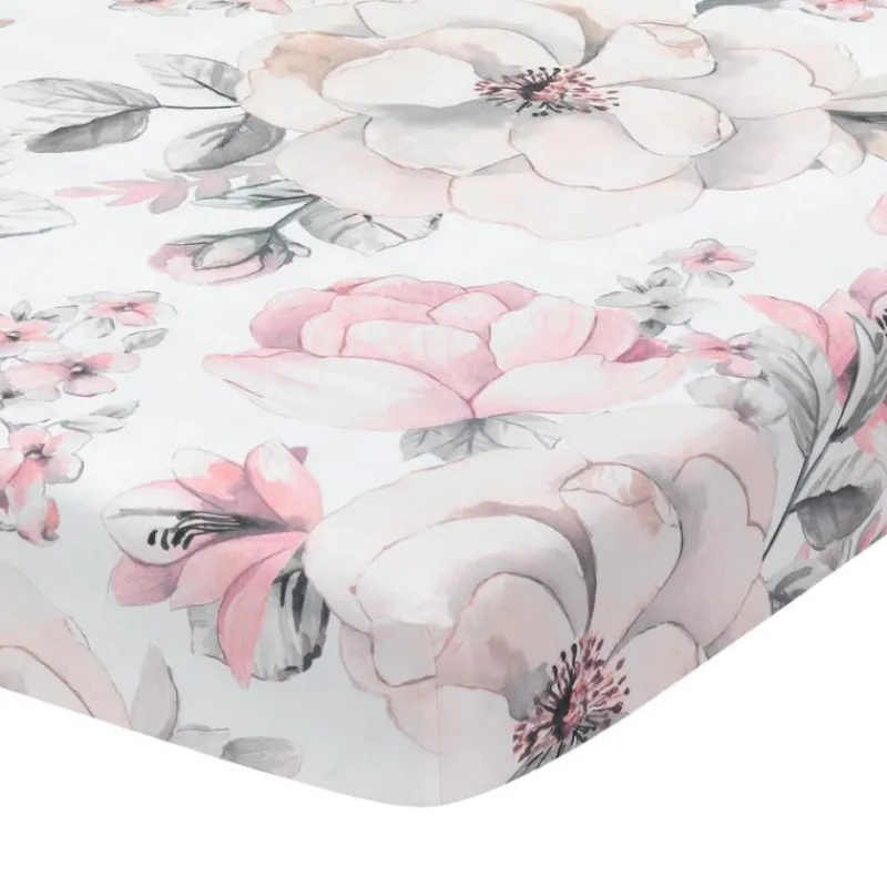 Lambs & Ivy Cotton Fitted Crib Sheet