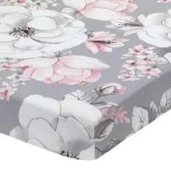 Lambs & Ivy Cotton Fitted Crib Sheet