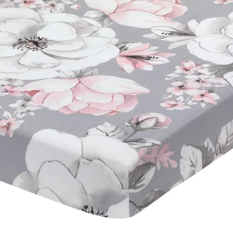 Lambs & Ivy Cotton Fitted Crib Sheet