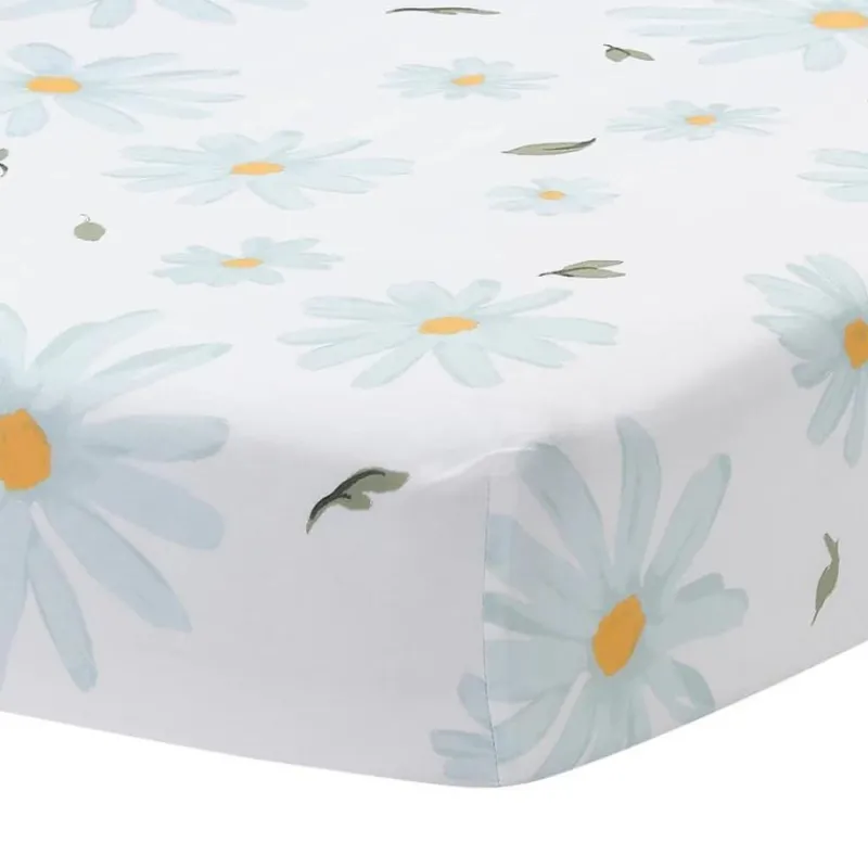 Lambs & Ivy Cotton Fitted Crib Sheet