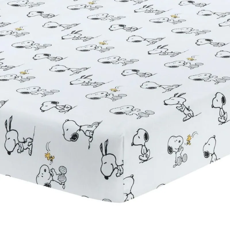 Lambs & Ivy Cotton Fitted Crib Sheet