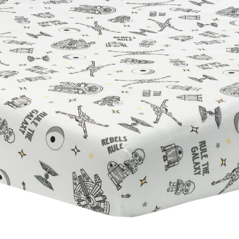 Lambs & Ivy Cotton Fitted Crib Sheet