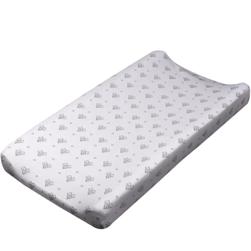 Living Textiles Cotton Jersey Change Pad Covers