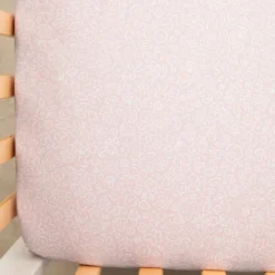 Living Textiles Cotton Jersey Fitted Crib Sheets