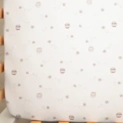 Living Textiles Cotton Jersey Fitted Crib Sheets