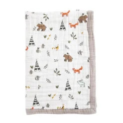 Little Unicorn Cotton Muslin Baby Quilt