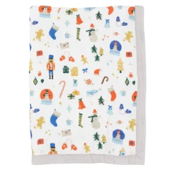 Little Unicorn Cotton Muslin Baby Quilt