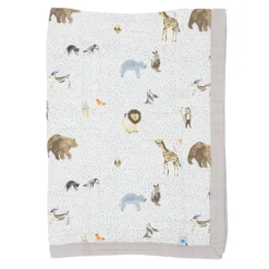 Little Unicorn Cotton Muslin Baby Quilt