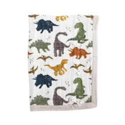 Little Unicorn Cotton Muslin Baby Quilt