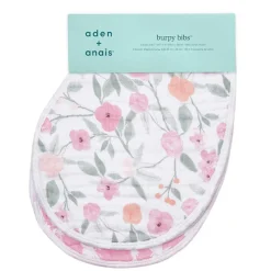 Aden & Anais Cotton Muslin Burpy Bibs - 2 Pack