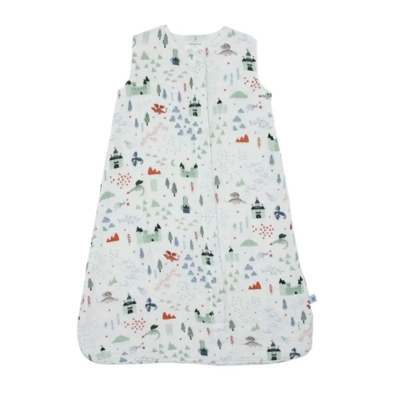 Little Unicorn Cotton Muslin Sleep Bag 1.1 Tog