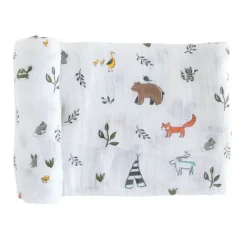 Little Unicorn Cotton Muslin Swaddle Blanket