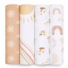 Aden & Anais Cotton Muslin Swaddles - 4 Pack