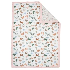 Little Unicorn Cotton Muslin Toddler Comforter