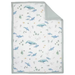 Little Unicorn Cotton Muslin Toddler Comforter