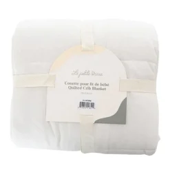 La Petite Ourse Cotton Quilted Crib Blanket