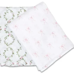 Lulujo Cotton Swaddles - 2 Pack