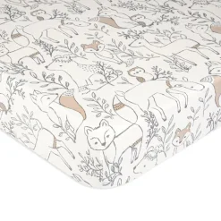 Crane Crib Fitted Sheet