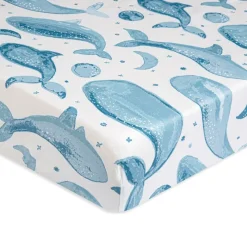 Crane Crib Fitted Sheet