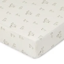 Crane Crib Fitted Sheet