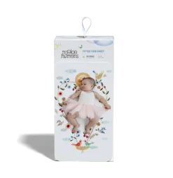 Rookie Humans Crib Sheet - Love Blooms (Satin)