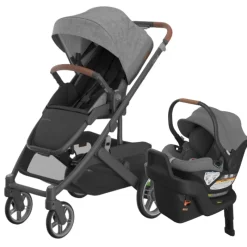 UPPAbaby Cruz V3 Stroller + Aria Infant Car Seat Travel System