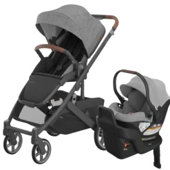 UPPAbaby Cruz V3 Stroller + Aria Infant Car Seat Travel System