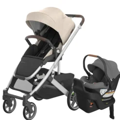 UPPAbaby Cruz V3 Stroller + Aria Infant Car Seat Travel System