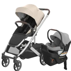 UPPAbaby Cruz V3 Stroller + Aria Infant Car Seat Travel System